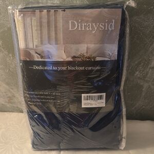 Navy Blue Blackout Curtains 2 Panels, Private New